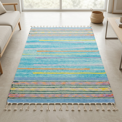Alfombra BZ5 en un loft contemporáneo