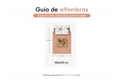 Alfombra de Pasto Marino con Patrón de Diamante – Borde Acabado