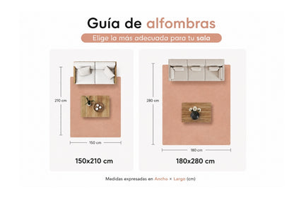 Alfombra de Denim y Yute Sarkanda – Borde Acabado