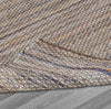 Detalle de alfombra Chindi IC14017 marrones y beige
