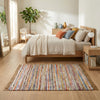 Alfombra Chindi Estampada con Borde IC16438 Taupe