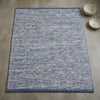 Alfombra de Algodón con Borde Marino IC15651 Azul