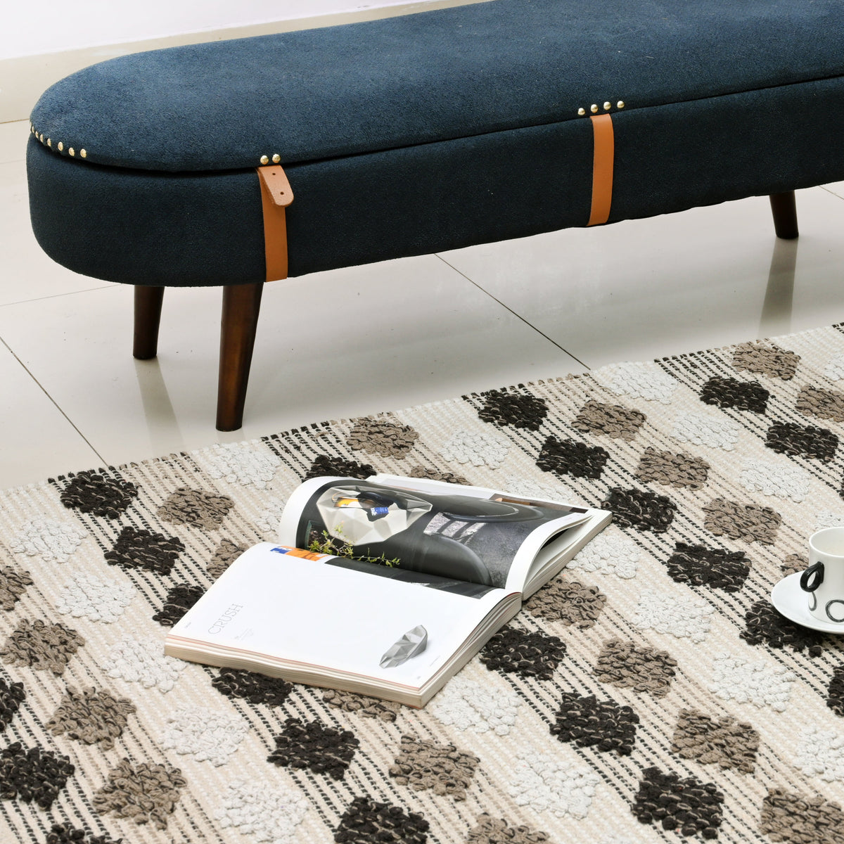 Alfombra IC17762 marrones beige - vista 6