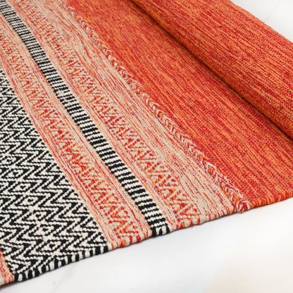 Alfombra Kilim IC14486 naranja - vista 3