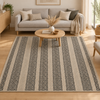 Alfombra Kilim de Algodón Borde Acabado IC15034 Azul