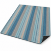 Alfombra Kilim de Algodón Con Base Antideslizante IC13516 Azul