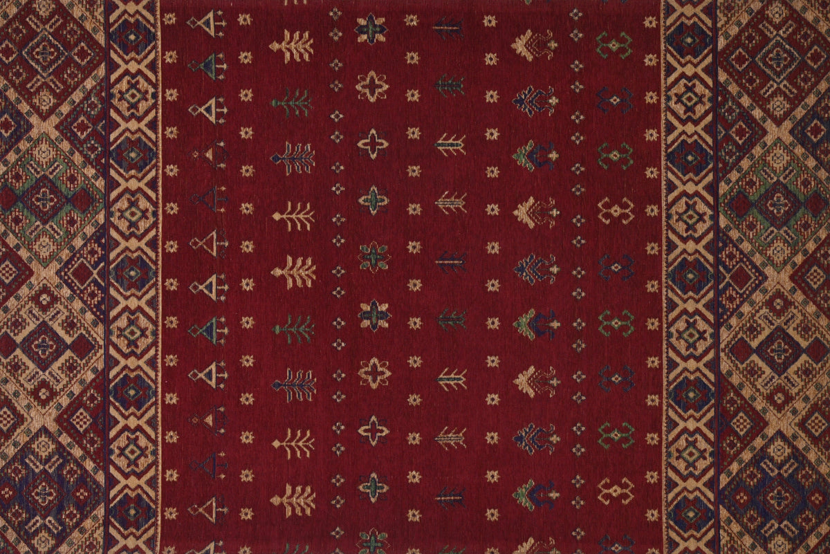 Alfombra Tejida Jacquard RAC1 Multicolor