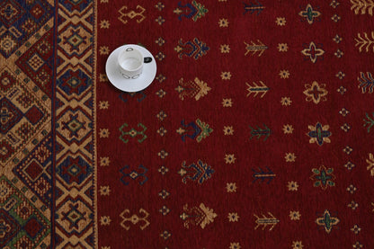 Alfombra Tejida Jacquard RAC1 Multicolor
