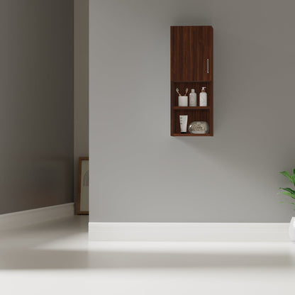 Almacenamiento auxiliar para baño MYSRTA0116010 Marrón Medio - vista frontal en ambiente