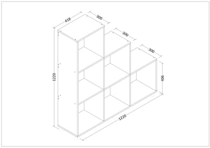 Cubos decorativos de almacenamiento MYSRTA1314626 pino Stobus