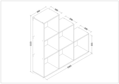 Cubos Decorativos de Almacenamiento MYSRTA1322091 Blanco Solar