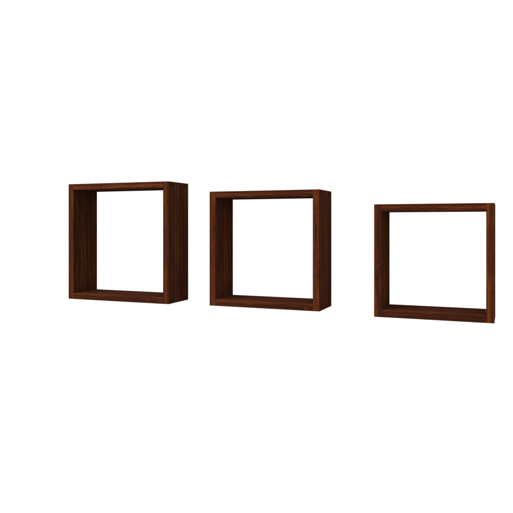 Estantería decorativa de cubos MYSRTA0116010 Marrón Medio - vista 4