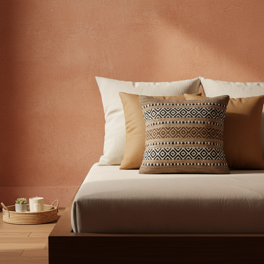 Funda IC14492 sobre cama estilo marroquí