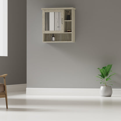 Gabinete de medicina para baño MYSRTA0514626 Pino Stobus - vista lateral en ambiente