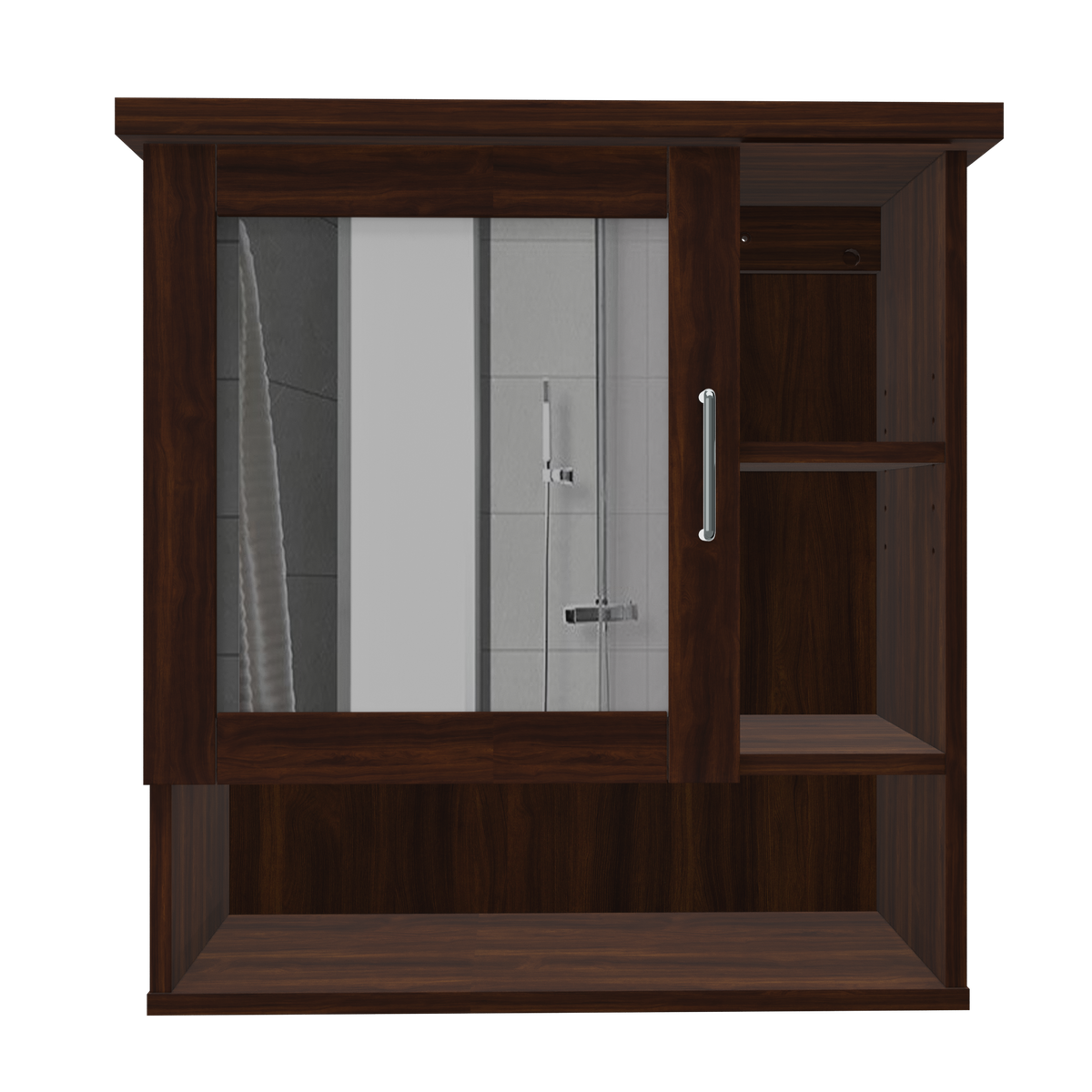 Gabinete de Medicina para Baño MYSRTA0516010 Marrón Medio