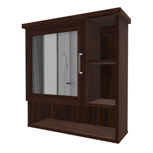 Gabinete de Medicina para Baño MYSRTA0516010 Marrón Medio