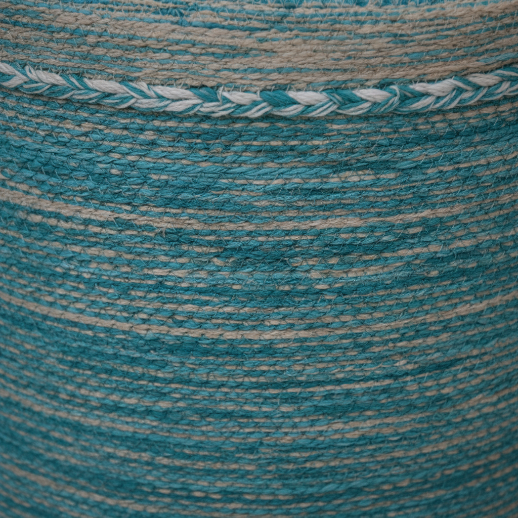 Detalle de la espiral de yute
