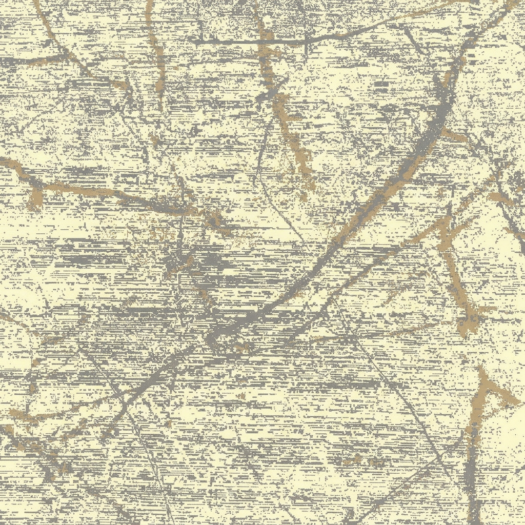 Visualización con IA del detalle del diseño de alfombra SAS05