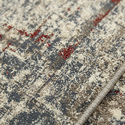 Interpretación con IA de textura y acabado de alfombra SAS04, detalle aproximado