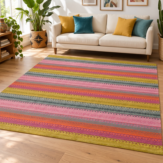 Nueva versión de la alfombra IC12325 en una sala